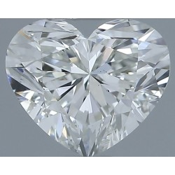 Diament serce, 1ct, VS2, H, IGI 737595492