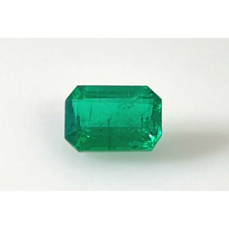 Szmaragd szlif szmaragdowy, 6.09 ct, GREEN, GIA 2235531070