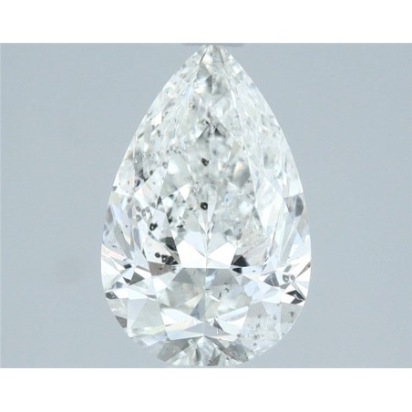 Diament szlif gruszkowy, 1.4ct, SI2, G, HRD 250000302450