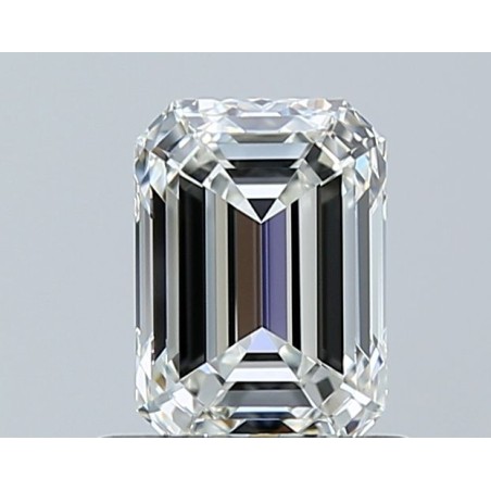 Diament szlif szmaragdowy, 0.9ct, VVS1, H, GIA 5533621024