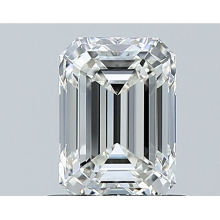 Diament szlif szmaragdowy, 0.9ct, VVS1, H, GIA 1548379069