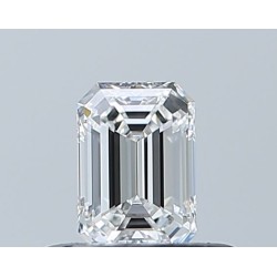 Diament szlif szmaragdowy, 0.33ct, VVS1, E, GIA 7546380218