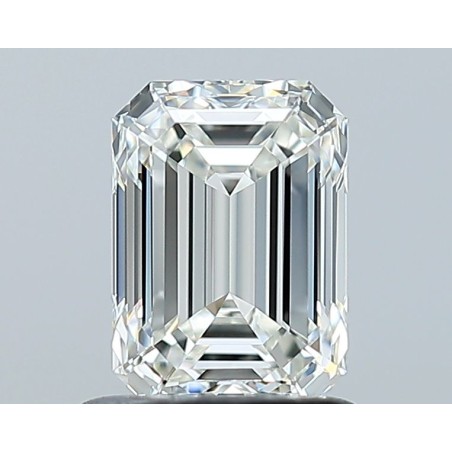 Diament szlif szmaragdowy, 1ct, VVS1, H, GIA 5232829007