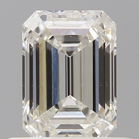 Diament szlif szmaragdowy, 0.7ct, VS2, I, GIA 6521684557