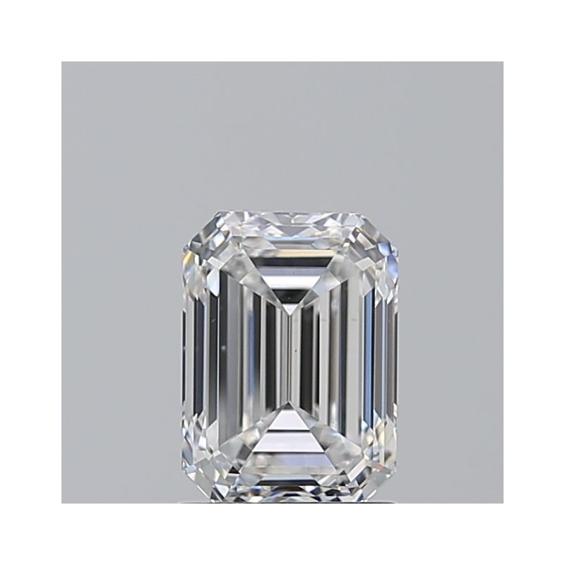 Diament szlif szmaragdowy, 1.71ct, VS2, E, GIA 7536248915