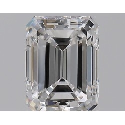 Diament szlif szmaragdowy, 1ct, VS2, D, GIA 7428087261