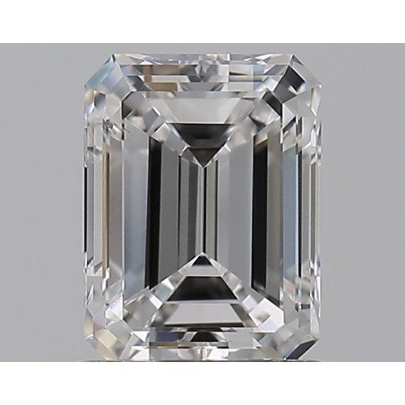 Diament szlif szmaragdowy, 1ct, VS2, D, GIA 7428087261