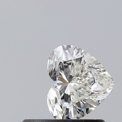 Diament serce, 0.5ct, VS1, I, GIA 6531658978