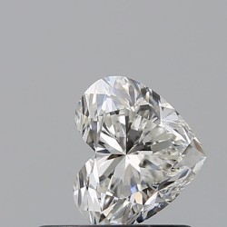 Diament serce, 0.51ct, VS1, H, GIA 2536733112