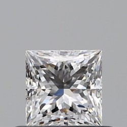 Diament szlif princess, 0.52ct, VS2, E, GIA 6542390278