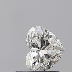 Diament serce, 0.51ct, VVS2, H, GIA 2546390374