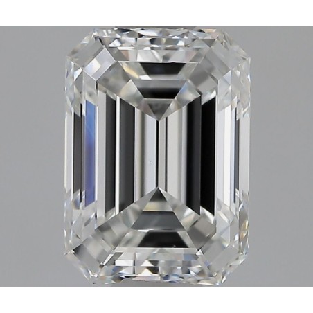 Diament szlif szmaragdowy, 1.5ct, VS2, E, GIA 5536360677