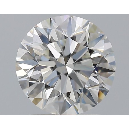 Diament szlif okrągły, 2ct, VS2, H, GIA 2235706065
