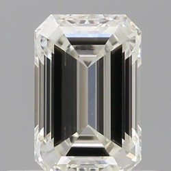 Diament szlif szmaragdowy, 0.5ct, VVS1, H, IGI 723516404
