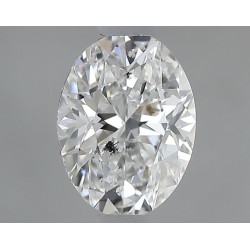 Diament szlif owalny, 0.7ct, SI2, E, HRD 250000239960