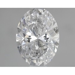 Diament szlif owalny, 0.73ct, SI2, E, HRD 250000239953