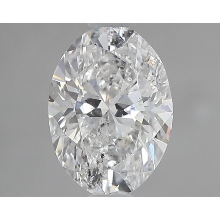 Diament szlif owalny, 0.91ct, SI2, E, HRD 250000242606