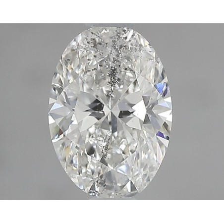 Diament szlif owalny, 0.74ct, SI2, H, HRD 250000239594