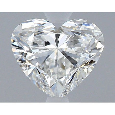 Diament serce, 0.5ct, VS1, F, GIA 2548355655