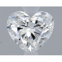 Diament serce, 0.3ct, VS2, F, GIA 7541355620