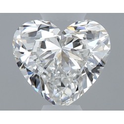 Diament serce, 0.31ct, VVS1, F, GIA 2547356459