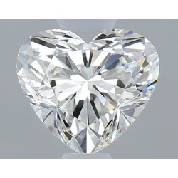 Diament serce, 0.5ct, VVS2, H, GIA 1548355796