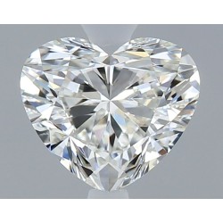 Diament serce, 0.5ct, VVS2, I, GIA 2547336161