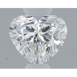 Diament serce, 0.32ct, VS2, F, GIA 6542380982