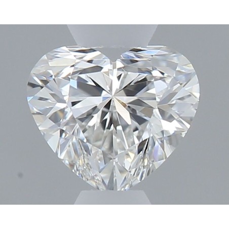 Diament serce, 0.32ct, VS2, F, GIA 6542380982