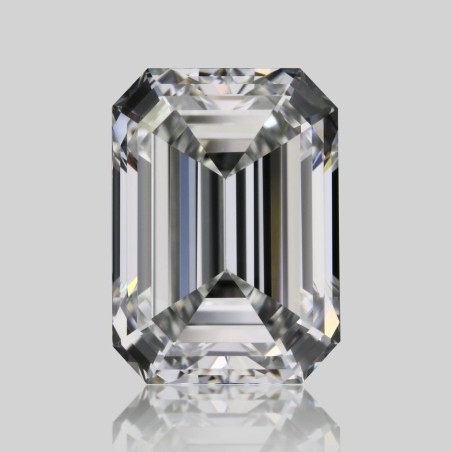 Diament szlif szmaragdowy, 1.01ct, VVS2, F, GIA 7543355110