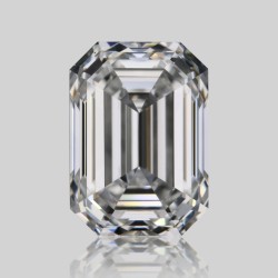 Diament szlif szmaragdowy, 1.01ct, VS2, E, GIA 6545354387