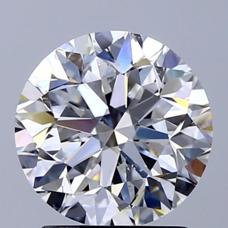 Diament szlif okrągły, 2ct, SI1, E, GIA 2546260469