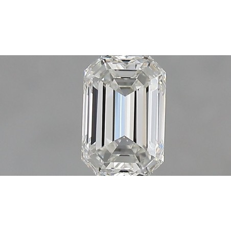 Diament szlif szmaragdowy, 0.7ct, VVS2, F, IGI 757512219