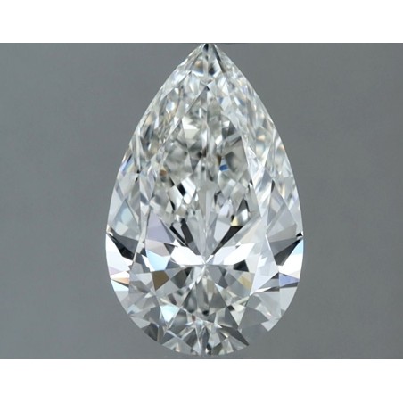 Diament szlif gruszkowy, 1.01ct, VVS2, H, GIA 1543179039