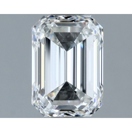 Diament szlif szmaragdowy, 1.51ct, VS1, F, GIA 2526846078