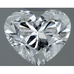 Diament serce, 0.7ct, SI1, F, GIA 6532778345