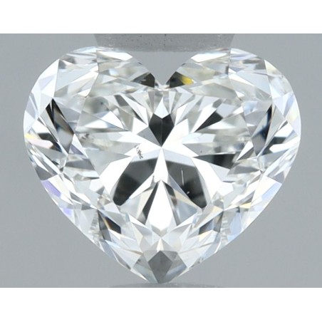 Diament serce, 0.81ct, SI1, I, GIA 2537356434