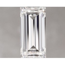 Diament bagietka, 1ct, VVS1, E, GIA 7496459215