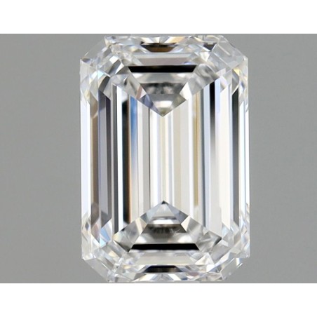 Diament szlif szmaragdowy, 1.01ct, VS2, D, GIA 6545130837