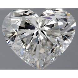 Diament serce, 1ct, SI1, H, GIA 2544062118