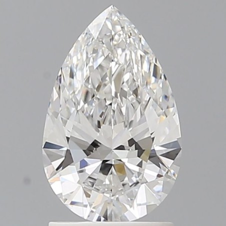 Diament laboratoryjny szlif gruszkowy, 1.57ct, VVS1, E, IGI LG756527836