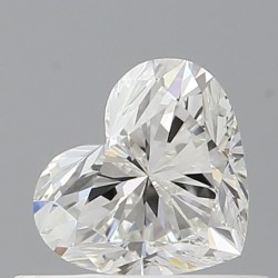 Diament serce, 0.52ct, VVS2, H, GIA 6535760037