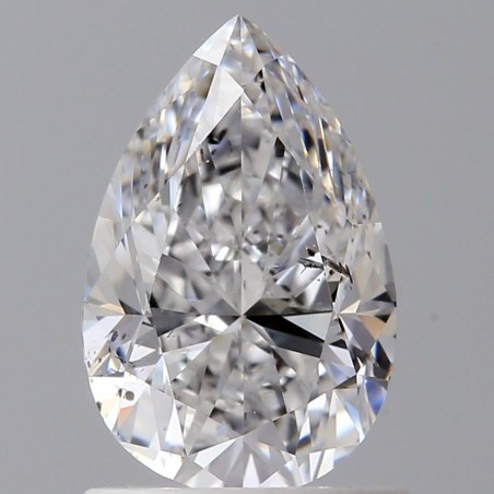 Diament szlif gruszkowy, 1ct, SI2, D, GIA 2444852683