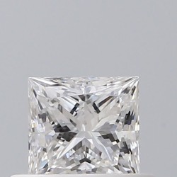 Diament szlif princess, 0.4ct, VS2, D, GIA 6505094574