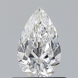 Diament szlif gruszkowy, 0.61ct, VVS2, E, GIA 7531952807