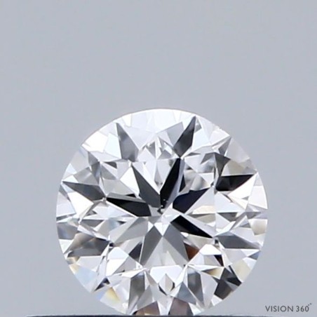 Diament szlif okrągły, 0.4ct, VS2, D, GIA 6535059516