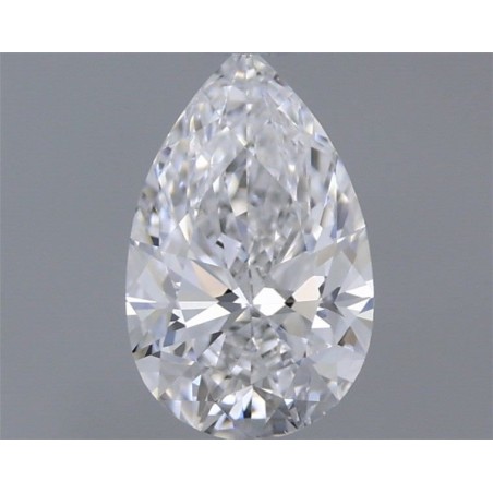 Diament szlif gruszkowy, 0.4ct, SI1, D, GIA 6492283657