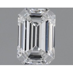 Diament szlif szmaragdowy, 0.4ct, SI1, E, GIA 1509350143