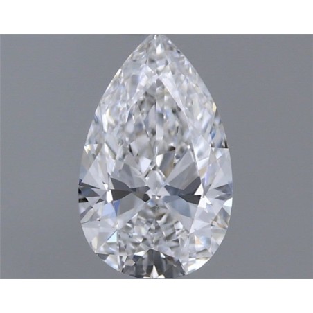Diament szlif gruszkowy, 0.4ct, SI1, D, GIA 6482332427