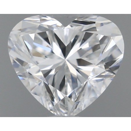 Diament serce, 0.51ct, VS2, E, GIA 5513225555
